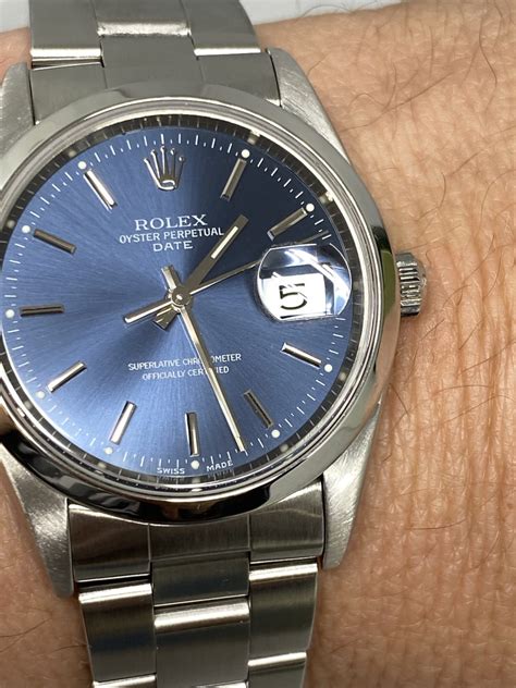 2001 rolex oyster perpetual blue dial|Rolex Oyster Perpetual prix.